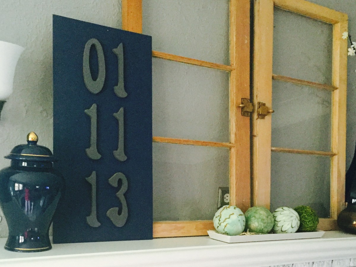 DIY Home [Date&nbsp;Display]